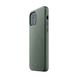 Кожаный чехол MUJJO Full Leather Case Slate Green для iPhone 12 | 12 Pro