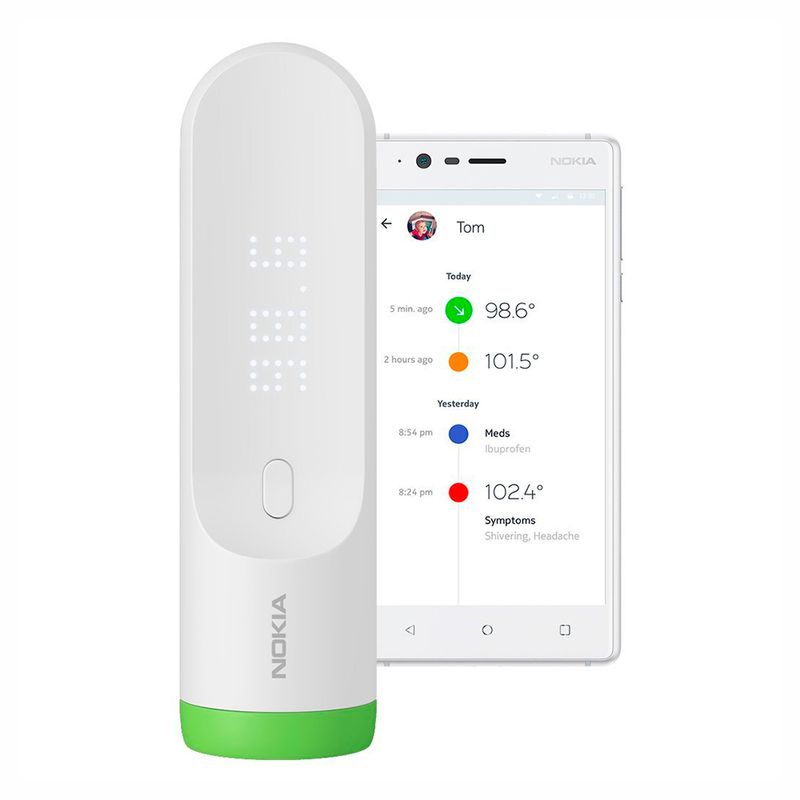 Купити Розумний термометр Nokia (Withings) Thermo (Вітринний зразок) за найкращою ціною в Україні 🔔, наш інтернет - магазин гарантує якість і швидку доставку вашого замовлення 🚀