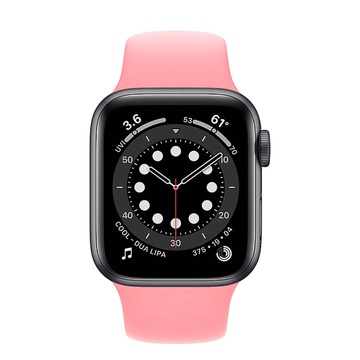 Купити Ремінець oneLounge Sport Band 42mm | 44mm Candy Pink для Apple Watch SE| 6 | 5 | 4 | 3 | 2 | 1 OEM за найкращою ціною в Україні 🔔, наш інтернет - магазин гарантує якість і швидку доставку вашого замовлення 🚀