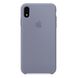 Силиконовый чехол oneLounge Silicone Case Lavender Gray для iPhone XR OEM