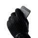Сенсорні рукавички MUJJO Leather Crochet Touchscreen Gloves Medium (8.5)