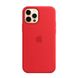 Силиконовый чехол Apple Silicone Case MagSafe (PRODUCT)RED (MHL63) для iPhone 12 | 12 Pro