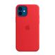Силіконовий чохол Apple Silicone Case MagSafe (PRODUCT)RED (MHL63) для iPhone 12 | 12 Pro
