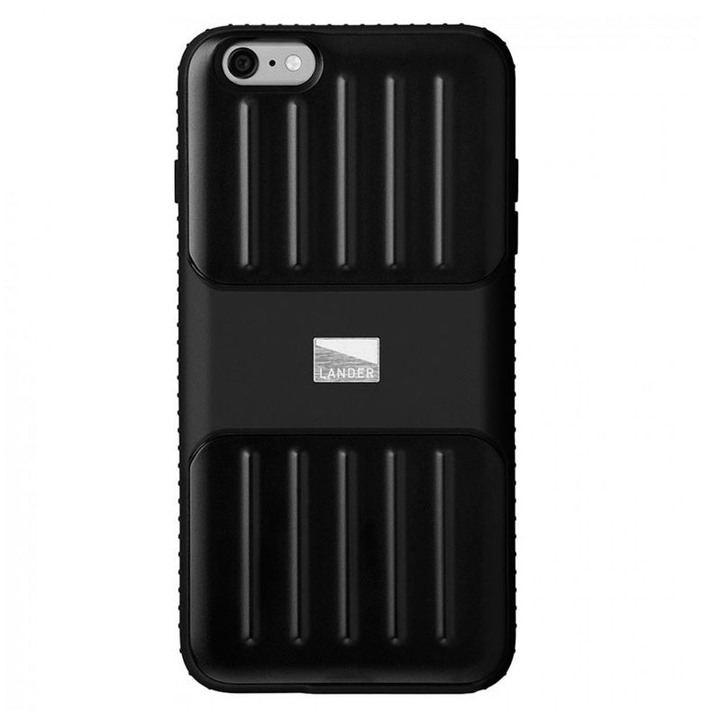 Купить Защитный чехол Lander Powell Slim Rugged Black для iPhone 6 Plus | 6s Plus по лучшей цене в Украине 🔔 ,  наш интернет - магазин гарантирует качество и быструю доставку вашего заказа 🚀