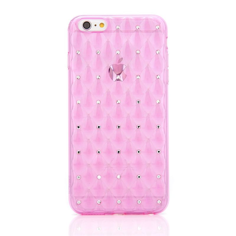 Купити Чохол зі стразами COTEetCI Shiny рожевий для iPhone 6/6S за найкращою ціною в Україні 🔔, наш інтернет - магазин гарантує якість і швидку доставку вашого замовлення 🚀