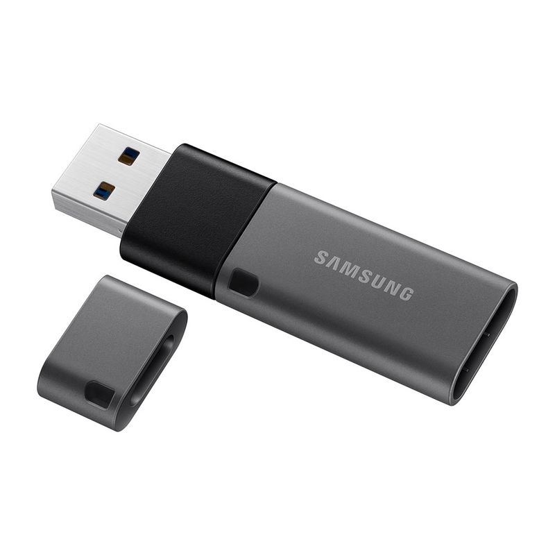 Купить Флеш-накопитель Samsung Duo Plus USB Type-C 32GB (Открытая упаковка) по лучшей цене в Украине 🔔 ,  наш интернет - магазин гарантирует качество и быструю доставку вашего заказа 🚀