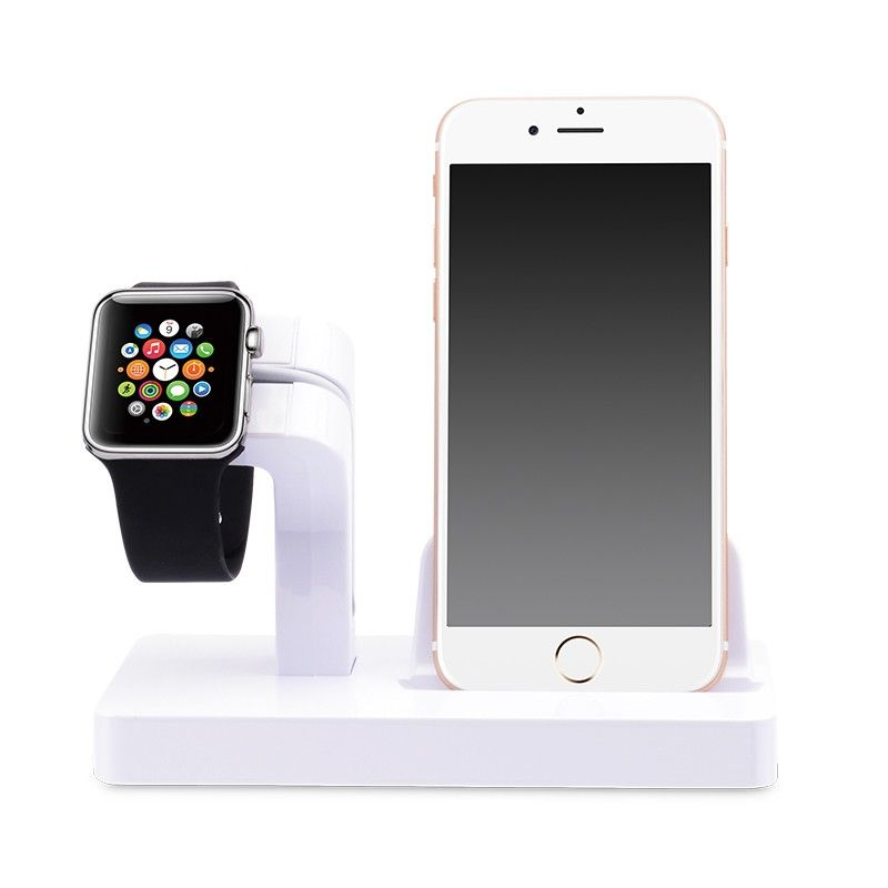 Купити Біла док-станція CinkeyPro Charger Dock для Apple Watch і iPhone за найкращою ціною в Україні 🔔, наш інтернет - магазин гарантує якість і швидку доставку вашого замовлення 🚀