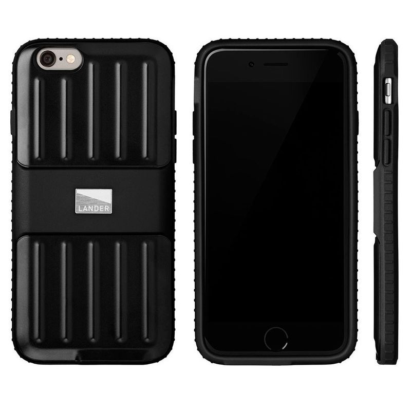 Купити Захисний чохол Lander Powell Slim Rugged Black для iPhone 6 Plus | 6s Plus за найкращою ціною в Україні 🔔, наш інтернет - магазин гарантує якість і швидку доставку вашого замовлення 🚀