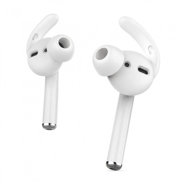 Купить Силиконовые накладки oneLounge AhaStyle Ear Hooks White для AirPods | EarPods по лучшей цене в Украине 🔔 ,  наш интернет - магазин гарантирует качество и быструю доставку вашего заказа 🚀