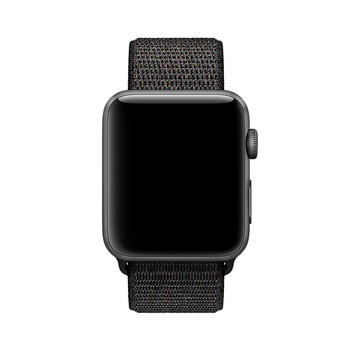 Купити Ремінець oneLounge Sport Loop Black для Apple Watch 42mm | 44mm SE| 6 | 5 | 4 | 3 | 2 | 1 OEM за найкращою ціною в Україні 🔔, наш інтернет - магазин гарантує якість і швидку доставку вашого замовлення 🚀