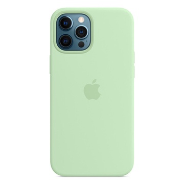 Купить Силиконовый чехол Apple Silicone Case MagSafe Pistachio (MK053) для iPhone 12 Pro Max по лучшей цене в Украине 🔔 ,  наш интернет - магазин гарантирует качество и быструю доставку вашего заказа 🚀