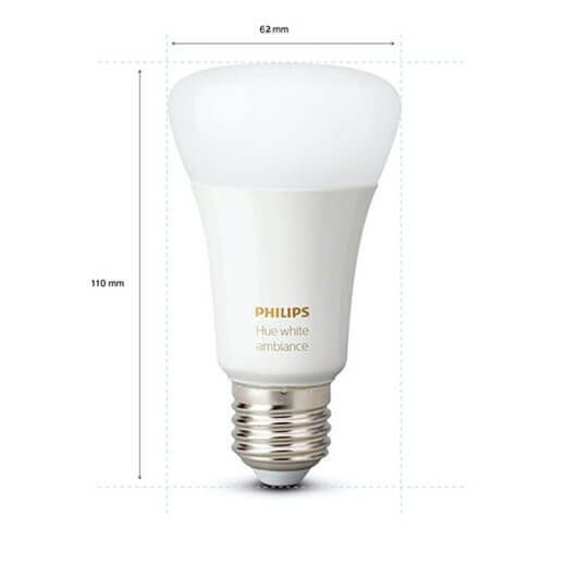 Купить Умные светодиодные лампочки Philips Hue White Ambiance E27 Apple HomeKit (2 шт.) по лучшей цене в Украине 🔔 ,  наш интернет - магазин гарантирует качество и быструю доставку вашего заказа 🚀
