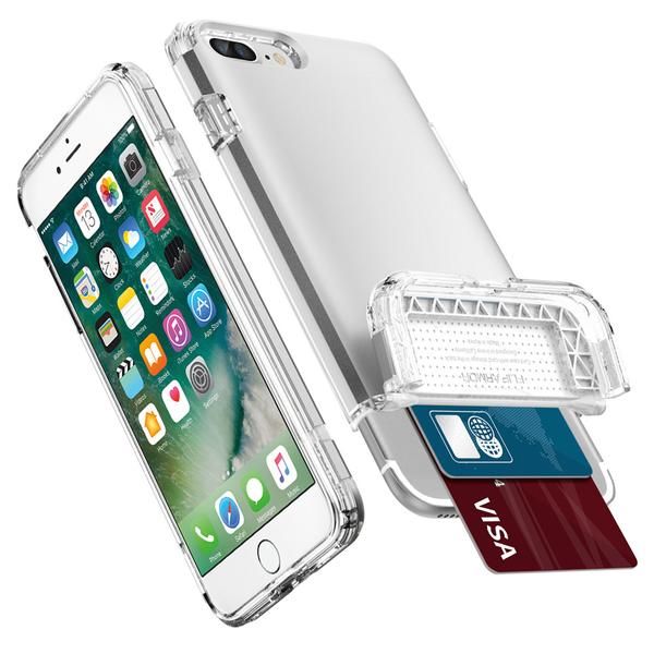 Купить Чехол Spigen Flip Armor Satin Silver для iPhone 7 Plus | 8 Plus по лучшей цене в Украине 🔔 ,  наш интернет - магазин гарантирует качество и быструю доставку вашего заказа 🚀
