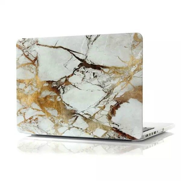 Купить Мраморный чехол oneLounge Marble White | Yellow для MacBook Pro 13" Retina по лучшей цене в Украине 🔔 ,  наш интернет - магазин гарантирует качество и быструю доставку вашего заказа 🚀