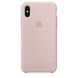 Чехол HC Silicone Case для Apple iPhone X/XS Pink Sand Без бренда