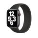 Силіконовий монобраслет oneLounge Solo Loop Black для Apple Watch 44mm | 42mm Size M OEM