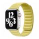 Ремешок iLoungeMax Leather Link Magnetic Yellow для Apple Watch 38mm | 40mm (S | M) OEM