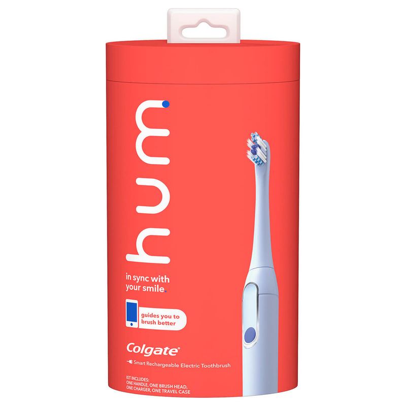 Купити Розумна електрична зубна щітка Colgate Hum Smart Battery Toothbrush Kit Blue за найкращою ціною в Україні 🔔, наш інтернет - магазин гарантує якість і швидку доставку вашого замовлення 🚀