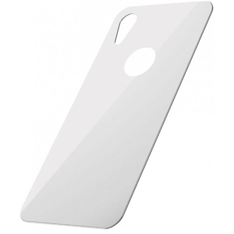 Купить Защитное стекло на заднюю панель Baseus 0.3mm Full Tempered Glass White для iPhone XR по лучшей цене в Украине 🔔 ,  наш интернет - магазин гарантирует качество и быструю доставку вашего заказа 🚀
