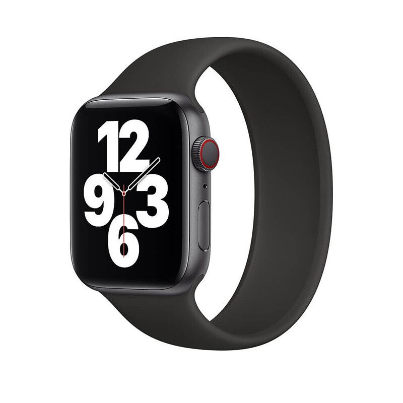 Купити Силіконовий монобраслет oneLounge Solo Loop Black для Apple Watch 44mm | 42mm Size M OEM за найкращою ціною в Україні 🔔, наш інтернет - магазин гарантує якість і швидку доставку вашого замовлення 🚀