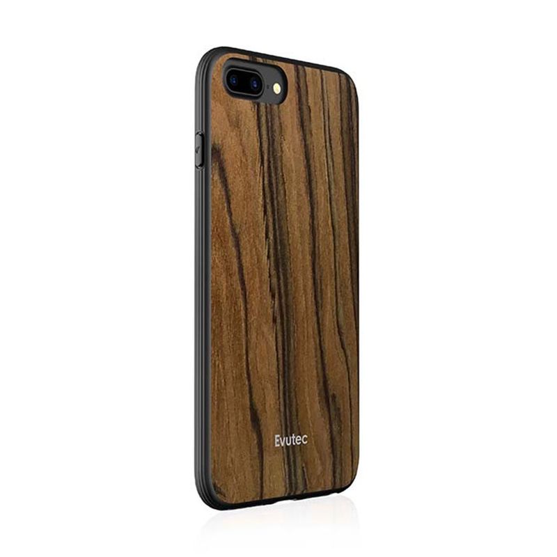 Купить Противоударный чехол Evutec AER Series Wood Burmese Rosewood для iPhone 8 Plus | 7 Plus | 6s Plus | 6 Plus с магнитным автодержателем по лучшей цене в Украине 🔔 ,  наш интернет - магазин гарантирует качество и быструю доставку вашего заказа 🚀