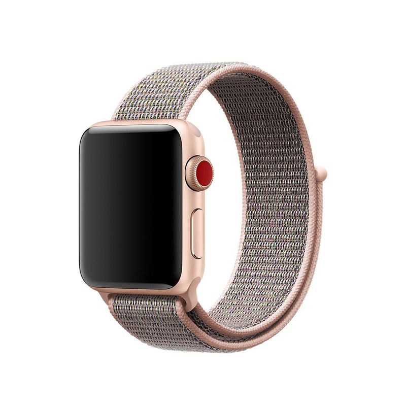 Купити Ремінець oneLounge Sport Loop Spicy Pink Sand для Apple Watch 40mm | 38mm SE| 6 | 5 | 4 | 3 | 2 | 1 OEM за найкращою ціною в Україні 🔔, наш інтернет - магазин гарантує якість і швидку доставку вашого замовлення 🚀