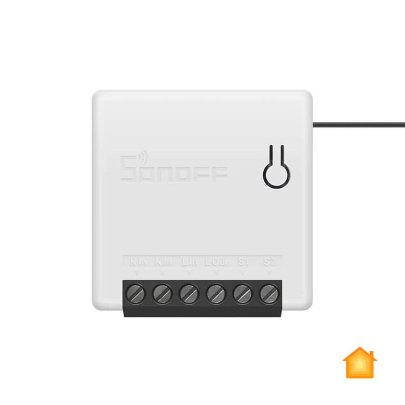 Купить Умное Wi-Fi реле HomeKit Sonoff mini (Контроллер выключателя) по лучшей цене в Украине 🔔 ,  наш интернет - магазин гарантирует качество и быструю доставку вашего заказа 🚀