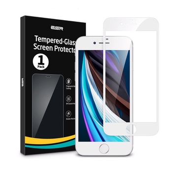 Купить Защитное стекло ESR Tempered Glass Full для iPhone 8 | 7 | 6s | 6 White по лучшей цене в Украине 🔔 ,  наш интернет - магазин гарантирует качество и быструю доставку вашего заказа 🚀