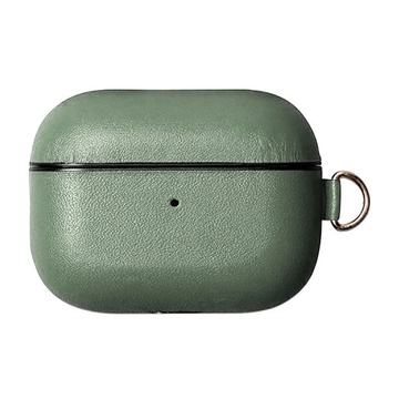 Кожаный чехол iLoungeMax Leather Case Sequoia Green для Airpods 3