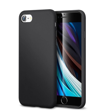 Купить Черный силиконовый чехол ESR Yippee Color Black для iPhone 7 | 8 | SE 2 (2020) по лучшей цене в Украине 🔔 ,  наш интернет - магазин гарантирует качество и быструю доставку вашего заказа 🚀