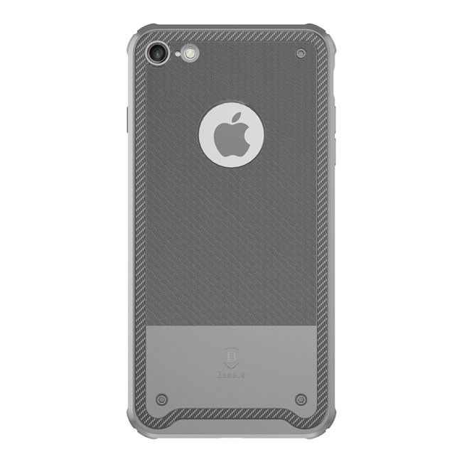 Купить Серый защитный чехол Baseus Shield для iPhone 7 | 8 по лучшей цене в Украине 🔔 ,  наш интернет - магазин гарантирует качество и быструю доставку вашего заказа 🚀