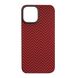 Чохол K-DOO Kevlar M Pattern червоний для iPhone Pro 12/12
