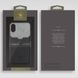 Шкіряний чохол з відділом для карток Polo Tasche чорний для iPhone X/XS