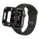 Силіконовий чохол Coteetci TPU Case чорний для Apple Watch 4/5/6/SE 40mm