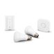 Умные светодиодные лампочки Philips Hue White Ambiance A19 Starter Kit E27 Apple HomeKit (2 шт)