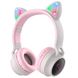 Bluetooth навушники Hoco W27 Cat ear Grey