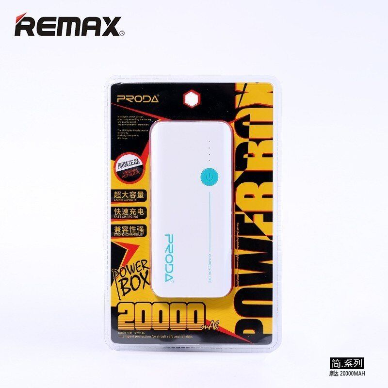 Купить Внешний повербанк Remax PPL-10 Jane 20000 mAh Blue по лучшей цене в Украине 🔔 ,  наш интернет - магазин гарантирует качество и быструю доставку вашего заказа 🚀