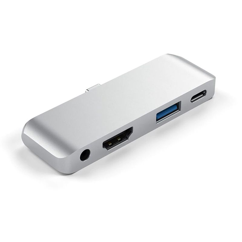 Купити Хаб (адаптер) oneLounge 4-1 USB Type-C to HDMI | USB 3.0 USB-C PD Charging 3.5 мм для iPad Pro 11" | за найкращою ціною в Україні 🔔, наш інтернет - магазин гарантує якість і швидку доставку вашого замовлення 🚀