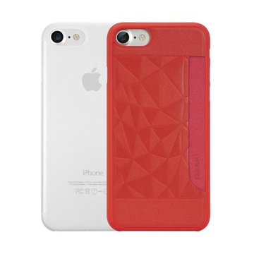 Купити Чохол Ozaki O!coat 0.3 Jelly + Pocket 2 in 1 Pack Transparent + Red для iPhone 7 | 8 | SE 2020 за найкращою ціною в Україні 🔔, наш інтернет - магазин гарантує якість і швидку доставку вашого замовлення 🚀