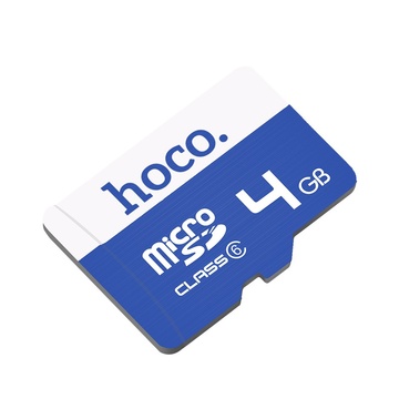 Купить Карта памяти Hoco MicroSD Class 6 4GB по лучшей цене в Украине 🔔 ,  наш интернет - магазин гарантирует качество и быструю доставку вашего заказа 🚀