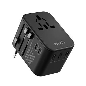 Купить Универсальное зарядное устройство WIWU UA303 Universal Travel Adapter по лучшей цене в Украине 🔔 ,  наш интернет - магазин гарантирует качество и быструю доставку вашего заказа 🚀