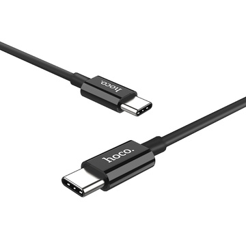 Купити Кабель HOCO X23 Skilled Black USB Type-C to USB Type-C 1m за найкращою ціною в Україні 🔔, наш інтернет - магазин гарантує якість і швидку доставку вашого замовлення 🚀