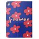 Чехол Slim Case для iPad 9,7" (2017/2018) Flowers blue