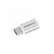 Перехідник Momax Micro USB to USB Type-C Adapter Silver