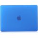 Пластиковий чохол iLoungeMax Soft Touch Matte Blue для MacBook Pro 13 "(M1 | 2020 | 2019 | 2018)