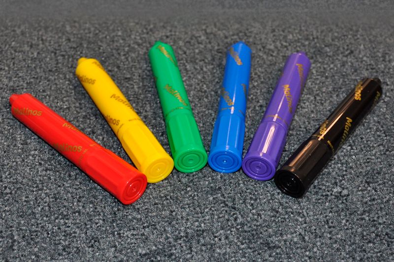 Восковые карандаши Malinos Wachsmal-Zauber 6 шт (3 в 1)