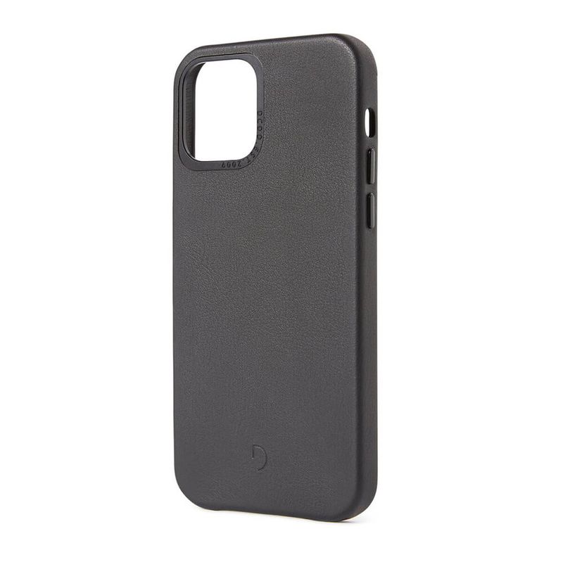 Купить Черный кожаный чехол Decoded Back Cover Black для iPhone 12 | 12 Pro по лучшей цене в Украине 🔔 ,  наш интернет - магазин гарантирует качество и быструю доставку вашего заказа 🚀