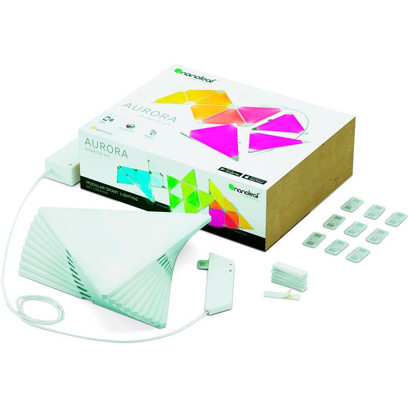 Купити Розумна система освітлення Nanoleaf Aurora Smarter Kit Rhythm Edition за найкращою ціною в Україні 🔔, наш інтернет - магазин гарантує якість і швидку доставку вашого замовлення 🚀