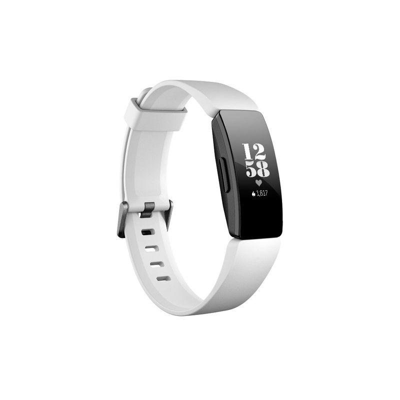 Купить Фитнес браслет Fitbit Inspire HR White | Black по лучшей цене в Украине 🔔 ,  наш интернет - магазин гарантирует качество и быструю доставку вашего заказа 🚀