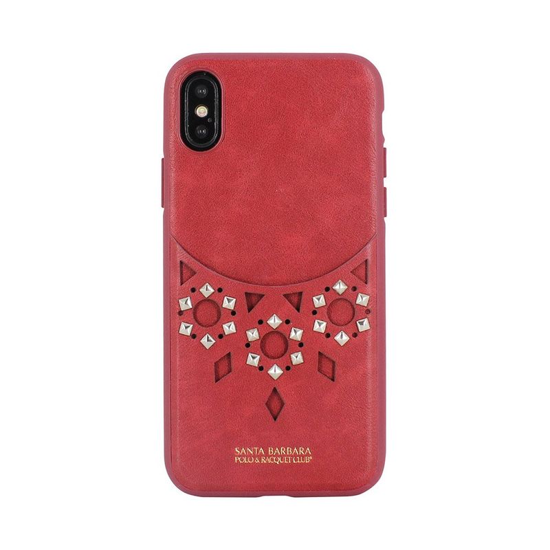 Купить Кожаный чехол Polo Brynn красный для iPhone X/XS по лучшей цене в Украине 🔔 ,  наш интернет - магазин гарантирует качество и быструю доставку вашего заказа 🚀